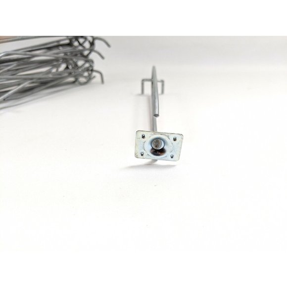 Peg Hook Display Pegs With Price Tag Holder 15 Pcs. 6" Commercial Peg Hook - Picture 4 of 6